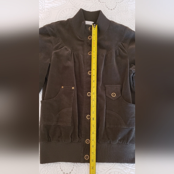 Army Green Bomber-style Jacket - Picture 7 of 15